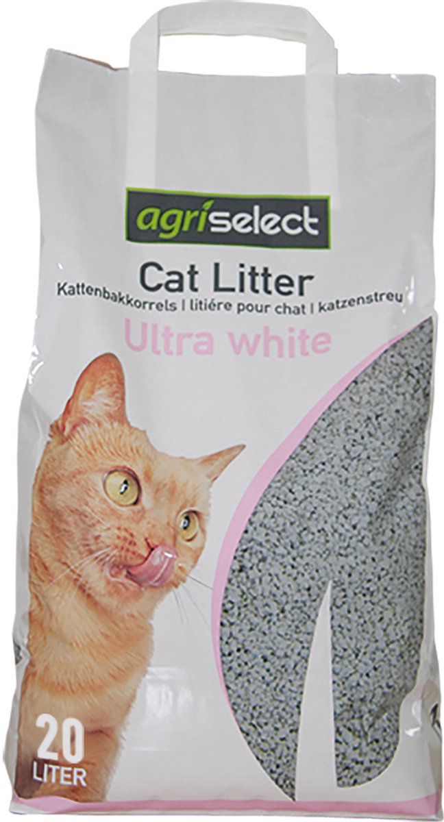 Litière pour chat ultra blanche Agriselect