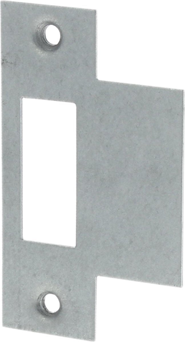 Gâche Nemef - rectangulaire - 71,5 x 23,3 43,8 mm - acier galvanisé - convient aux articles 1255 et 1269 37