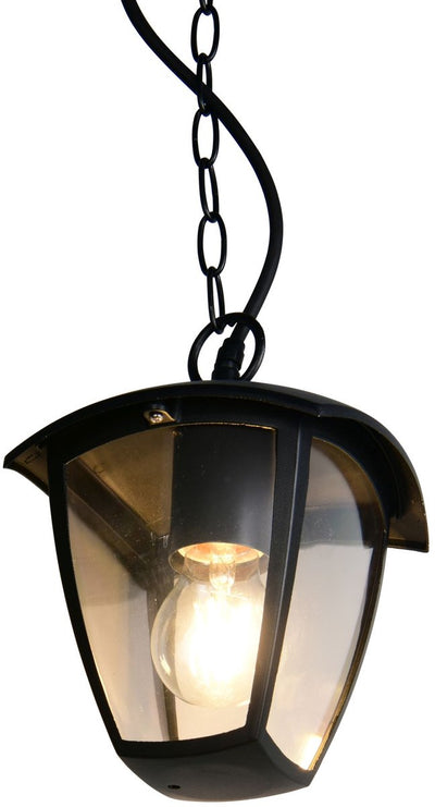 Trio venta - lampe suspendue - noir mat - excl. 1x e27 4 w - montage au plafond - éclairage extérieur - ip44