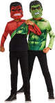 Rubies Déguisement Hulk réversible pour enfant 3 pièces Taille 110-116