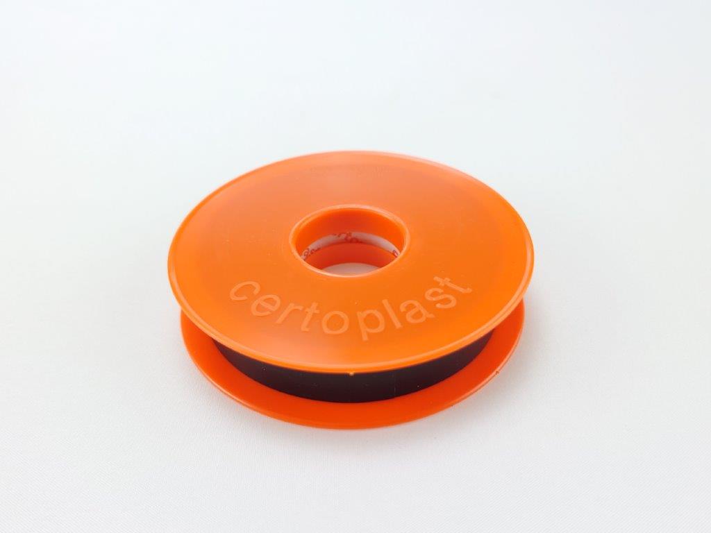 Ruban pour le travail Black PVC Roll 25m