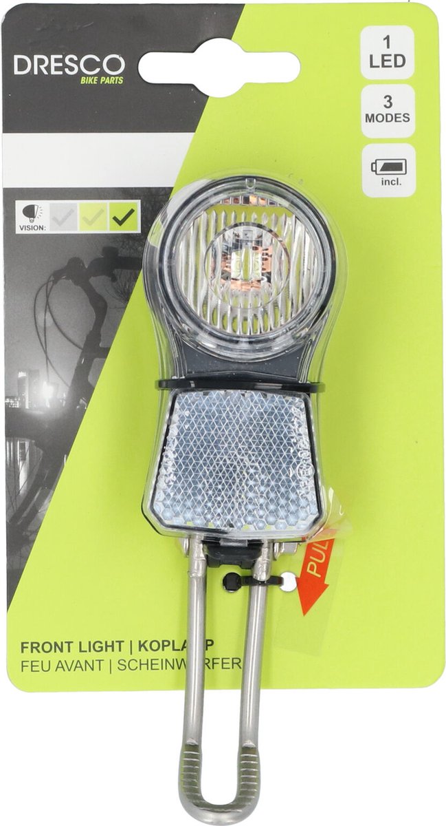 Phare avant à batterie LED Dresco Swift 2.0