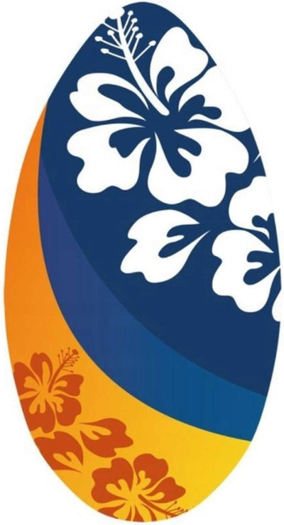 Sportx Skimboard Flower Orange Bleu 100 cm