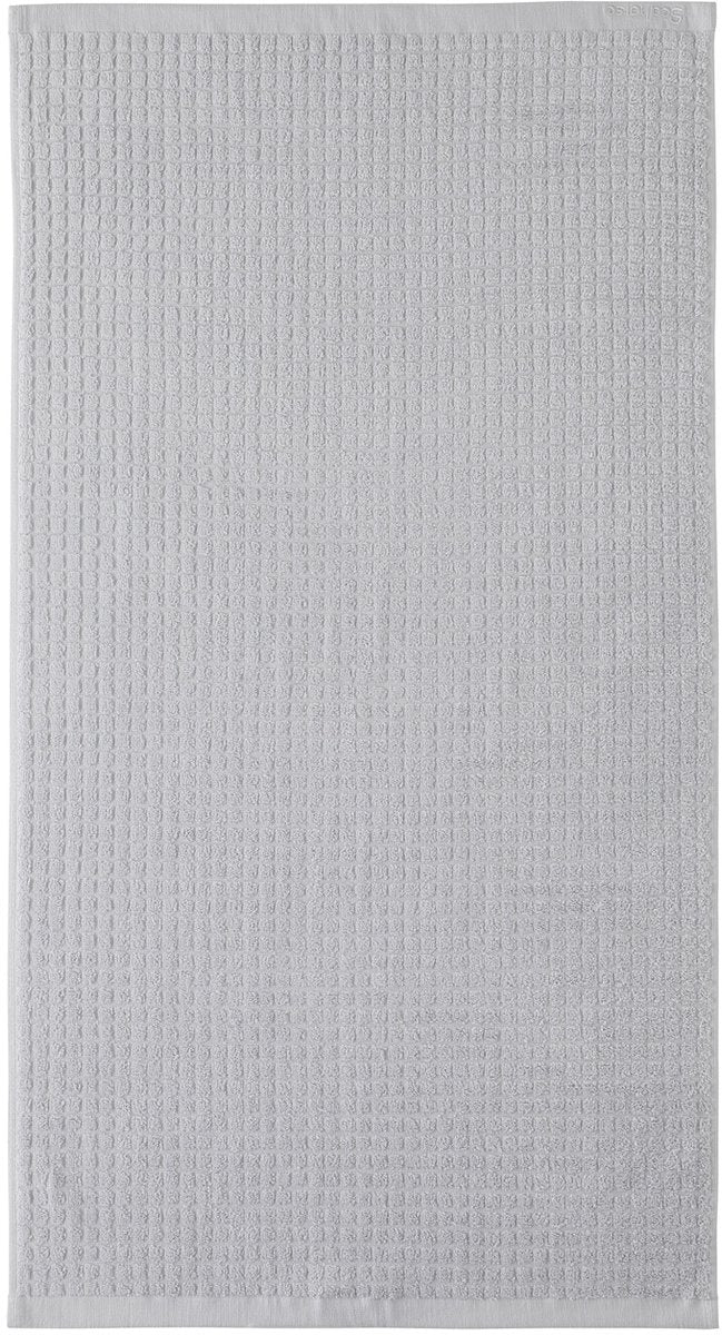 Serviette de bain cube hippocampe 60 x 110 cm nuage argenté