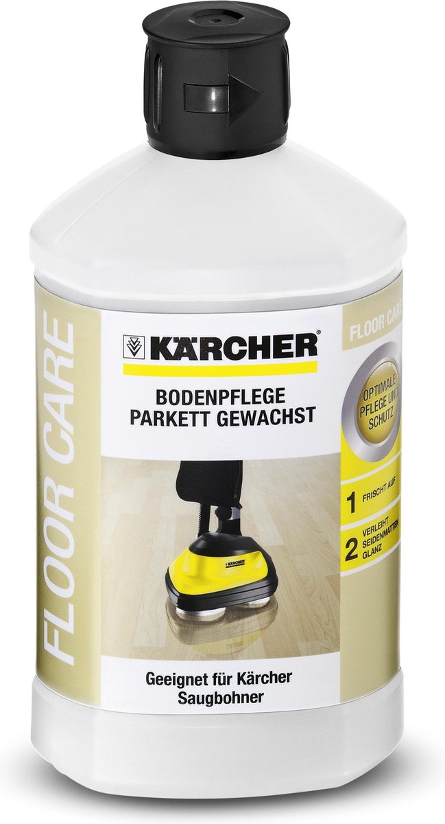 Kärcher entretien des sols cirés avec finition huile-cire rm 530, 1l - fp 303 - parquets cirés avec finition huile-cire