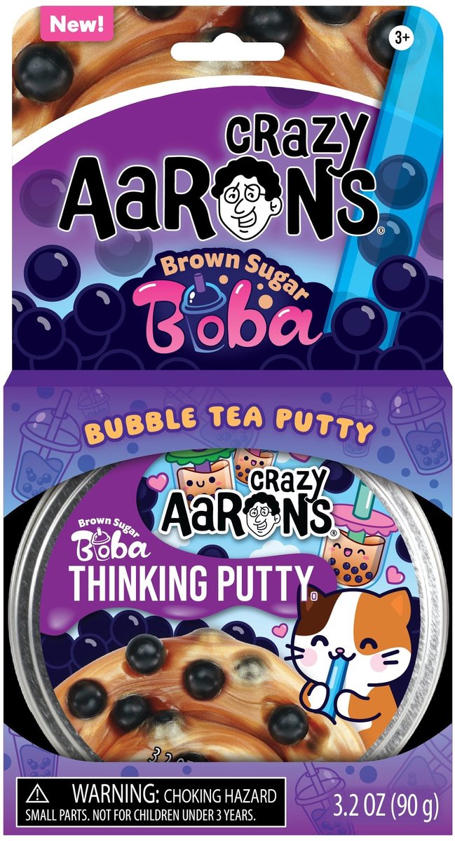 Jouet en argile Crazy Aaron - boba à la cassonade - sensoriel.
