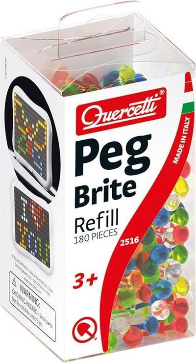 Quercetti rechargez les épingles avec la lumière, 180dlg.