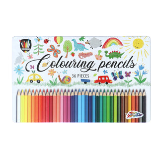 Crayons de couleur Creative Craft Group dans Tinenbox, 36e.