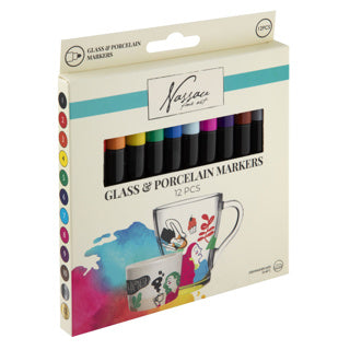 Felt -Pens Verre et porcelaine 12 pièces