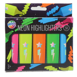 Creative Craft Group marquant des stylos néon, 5e.