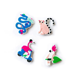 Blah blah gum animal 4 pièces