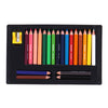 Bruynzeel Kids courts crayons de couleur épais, 20e.