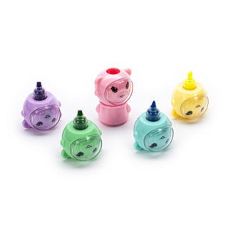 Surligneurs empilables Dream pop axelot | 6 pièces