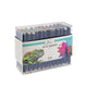 Creative Craft Group Nassau rond double marqueurs – 48 pièces.