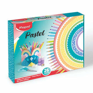 PASTEL DE CARRATS SET KIDS 28 PARTIE