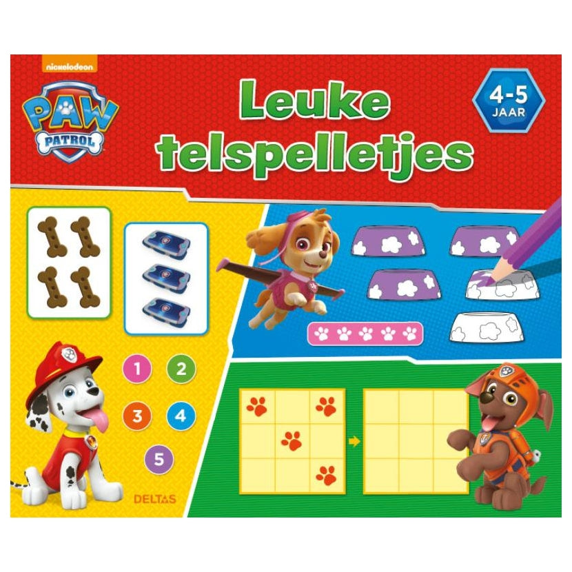 Paw Patrol Nice Counting Games (4-5 ans)