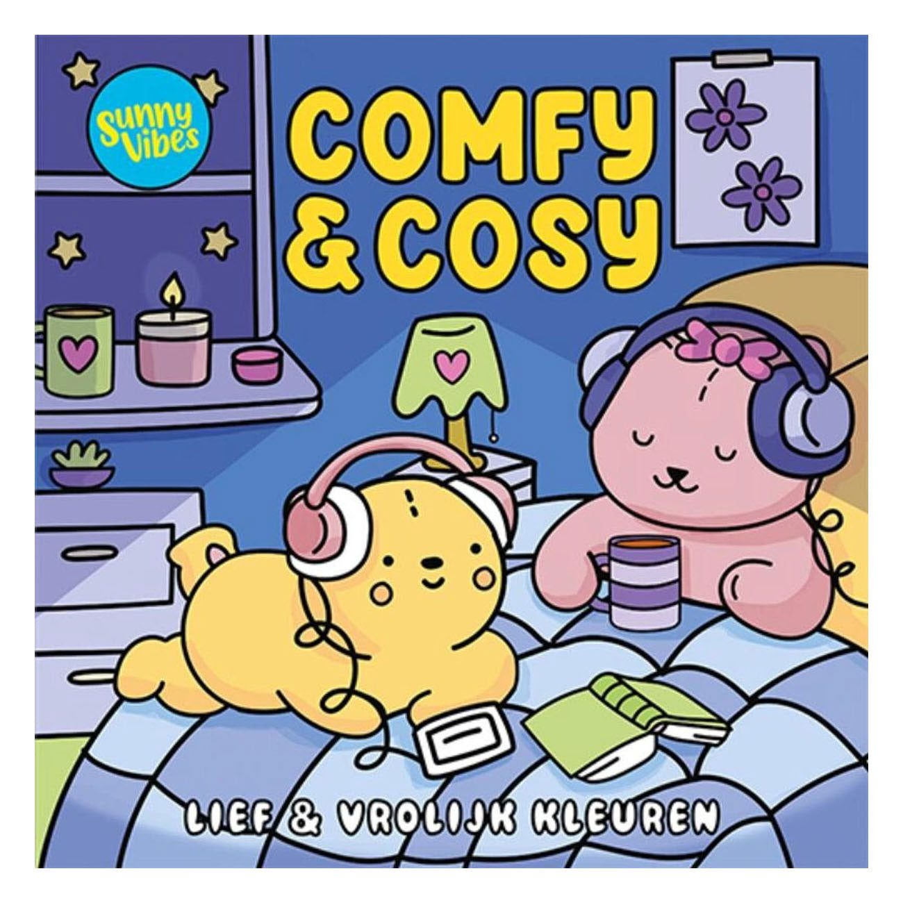 Livre de coloriage des éditeurs de lanternes, ambiance ensoleillée - confortable et confortable