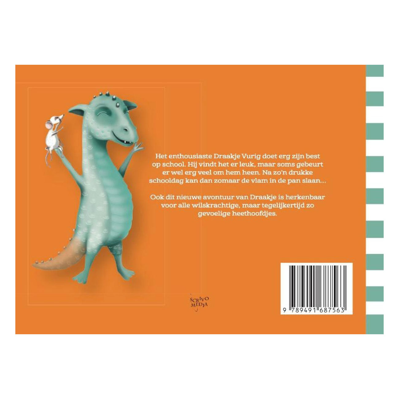 Maison centrale du livre dragon fougueux à l'école