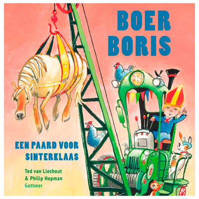 Boris, agriculteur du groupe d'édition Gottmer, un cheval pour Sinterklaas