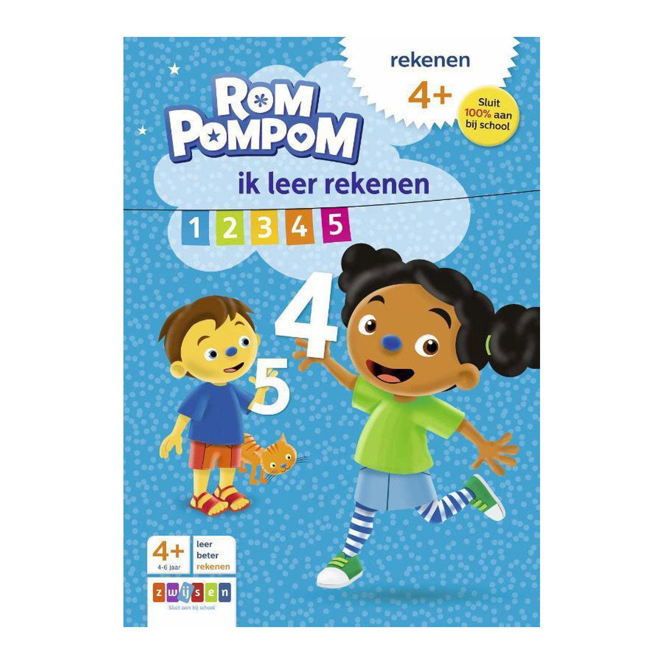Wpg uitgevers Rompompom J'apprends à compter 4+