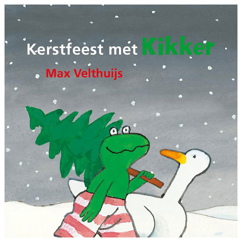Fête de Noël avec grenouille