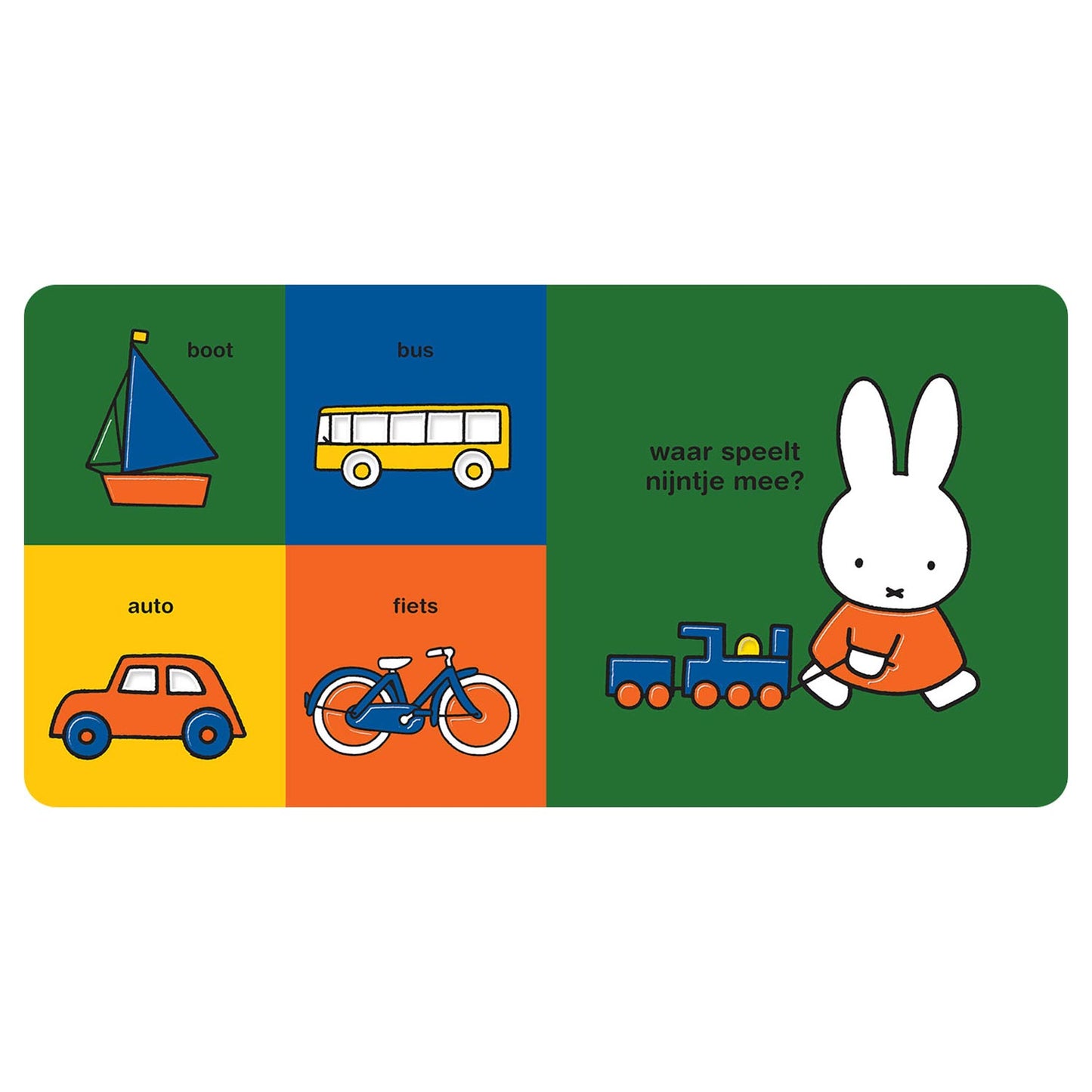 La maison centrale du livre Miffy ressemble