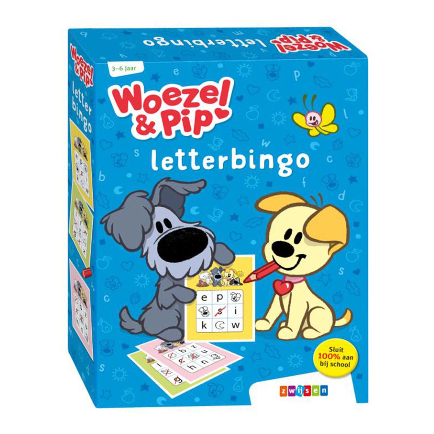Wpg uitgevers pip Letterbingo