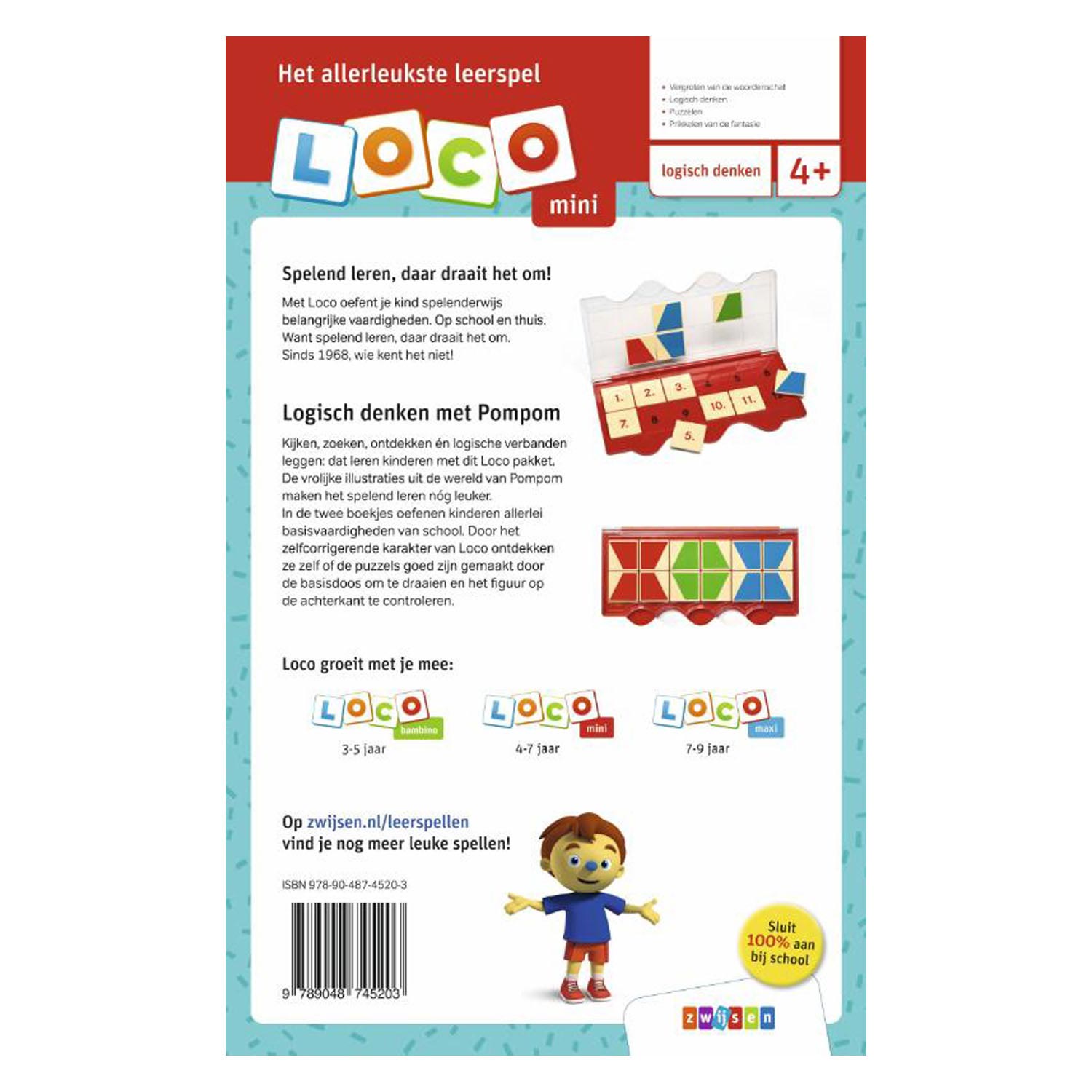 Mini Loco Rompompom Package Logical Thinking (4-6 ans)