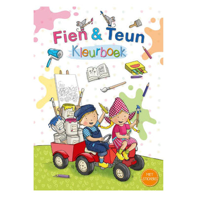 Livre de coloriage Fien Teun des éditeurs Wpg