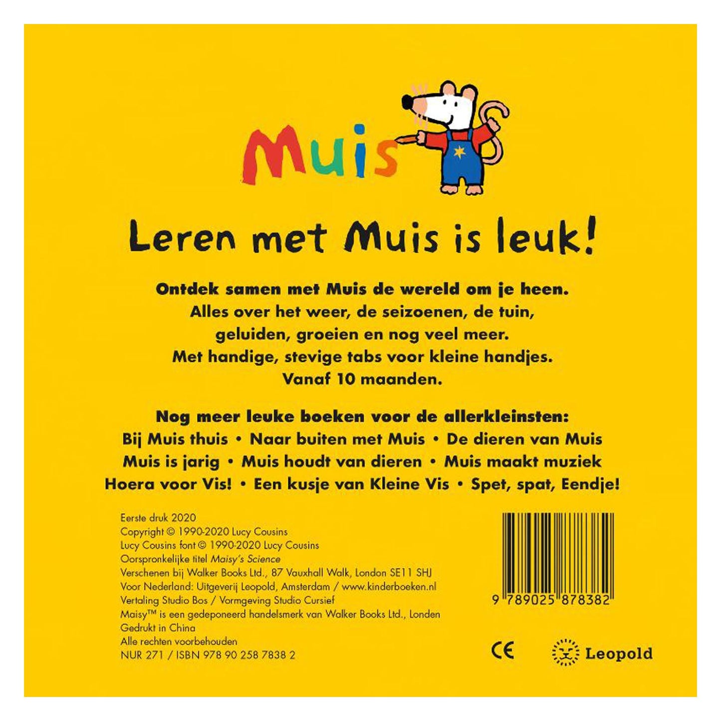 Wpg uitgevers muis a découvert le livre des premiers mots