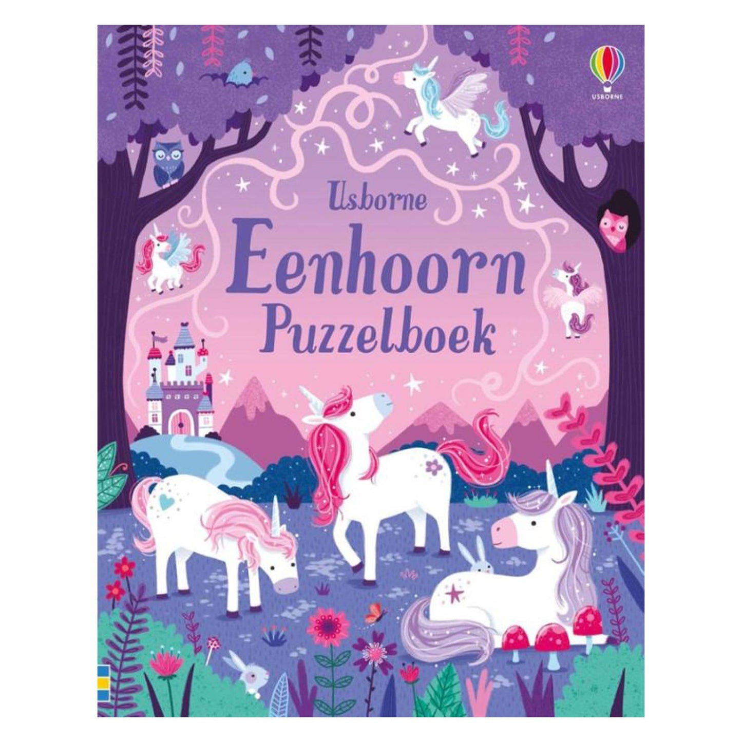 Livre de puzzle de la licorne