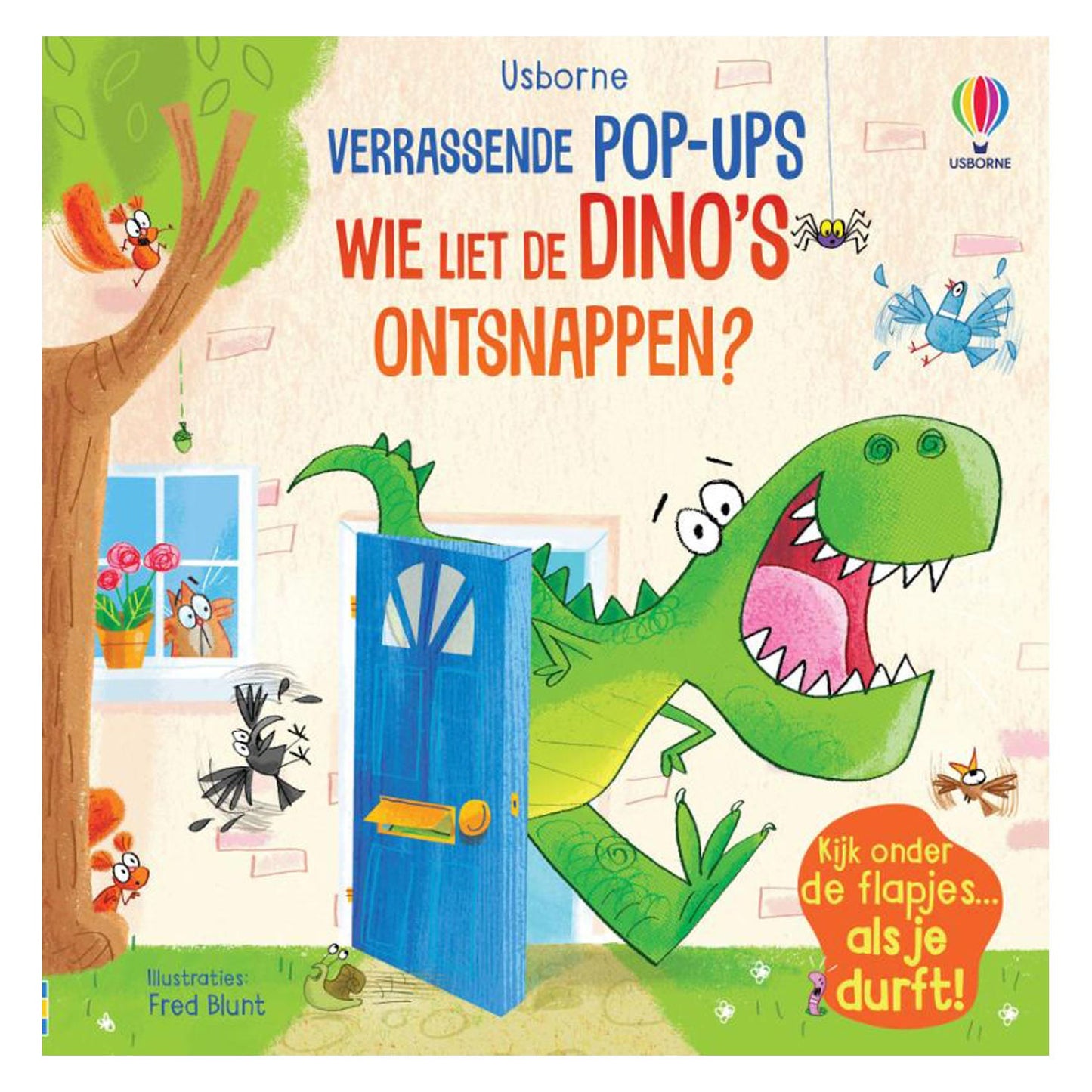 Qui a laissé les dinos s'échapper? Livre pop-up
