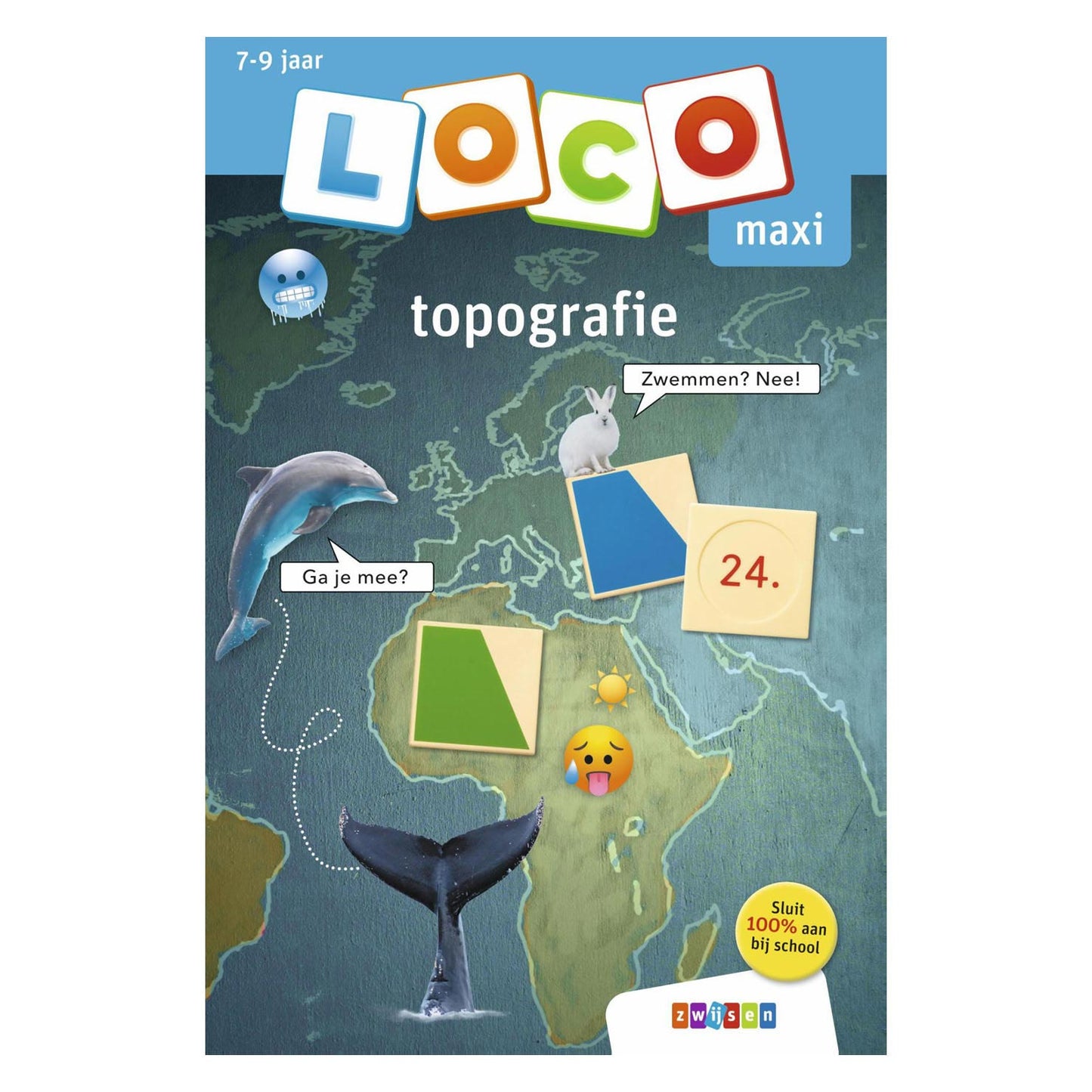 WPG Uitgevers Maxi Topographie (7-9 ans)