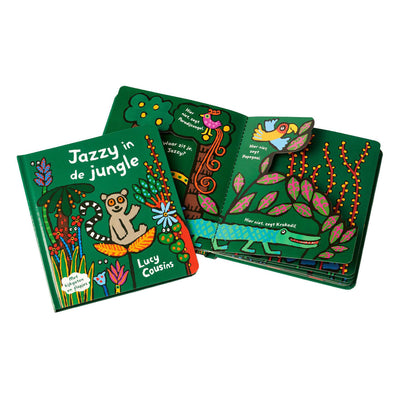 Livres spéciaux Pays-Bas bv Jazzy in the jungle livre à rabat