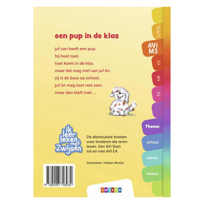 WPG Publishers J'apprends à lire un chiot en classe (AVI-M3)