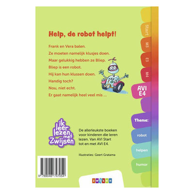WPG Uitgevers Zwijsen Book Avi M4 de Robot aide!