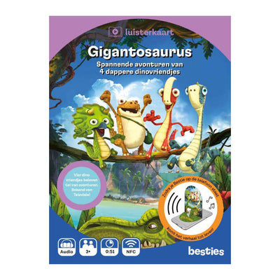 Maison centrale du livre gigantosaure aventures passionnantes de 4 courageux amis dinosaures livre audio