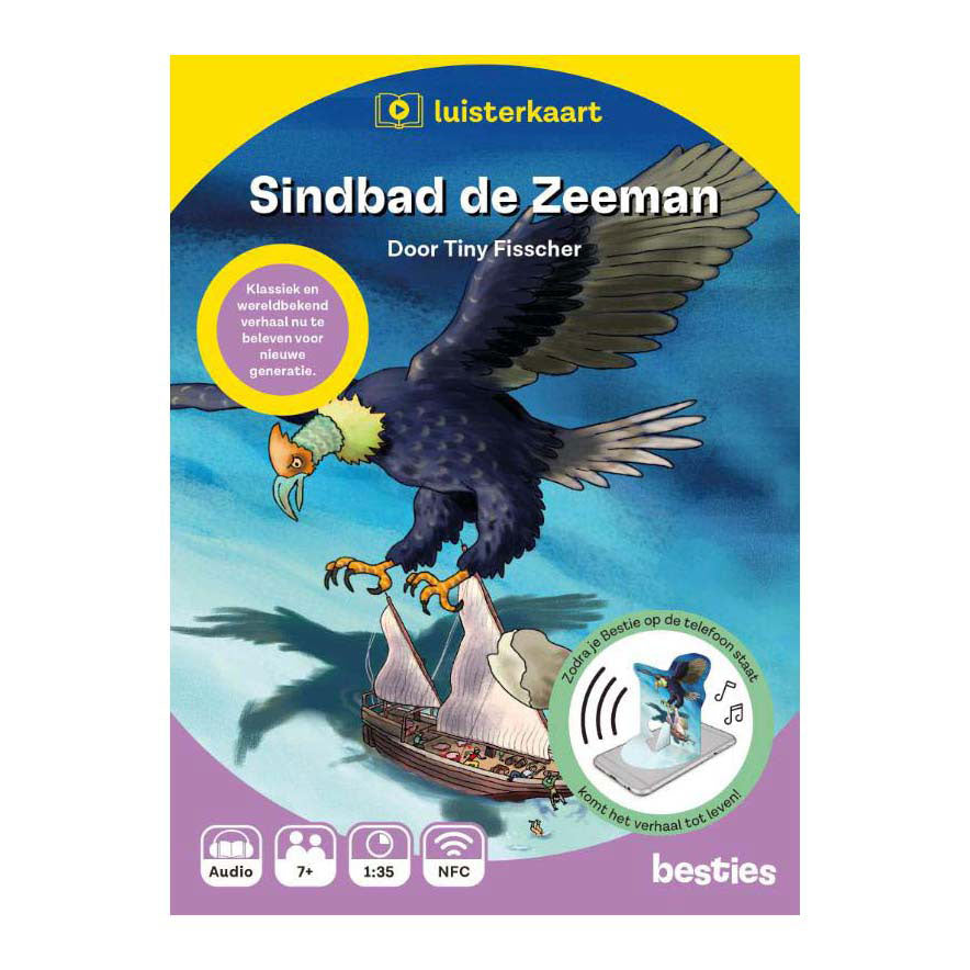 Maison centrale du livre Sindbad de Zeeman carte d'écoute