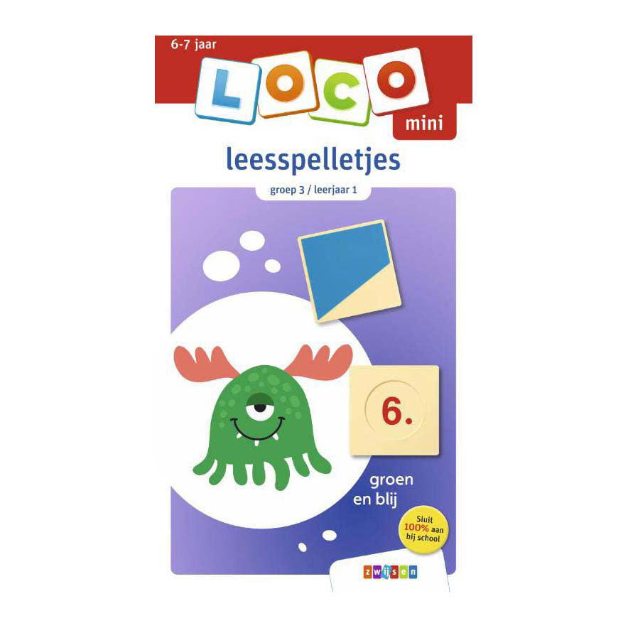 Livret d'entraînement Loco mini jeux de lecture groupe 3 niveau 1