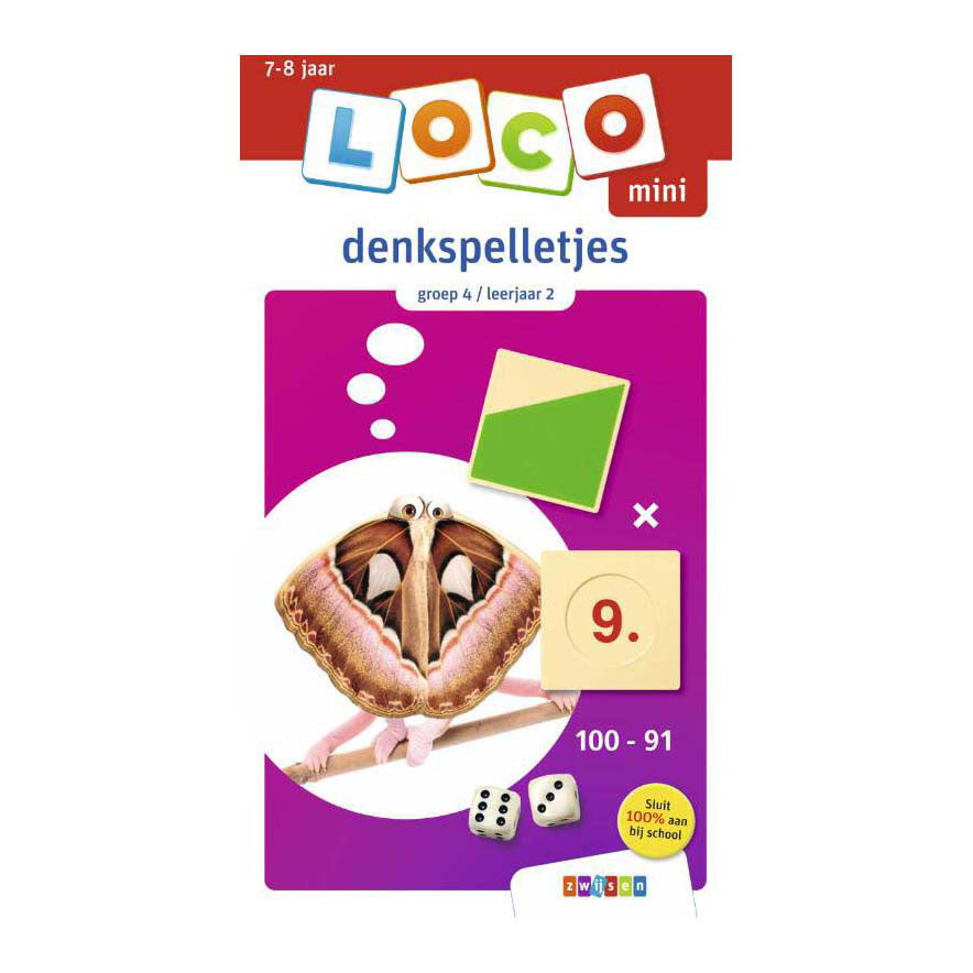 Cahier d'exercices Loco mini jeux de réflexion