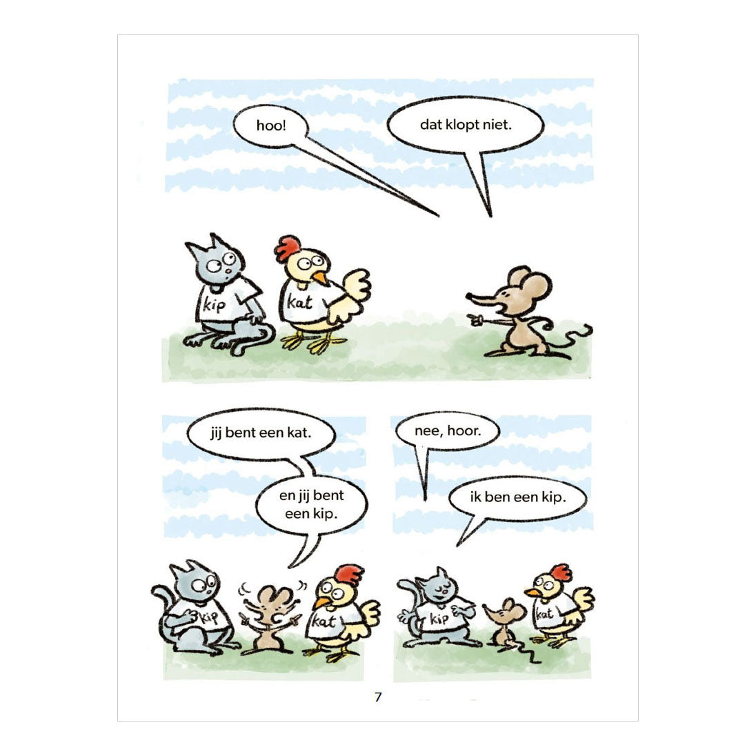 Poulet et chat des éditeurs WPG - bande dessinée avi m3