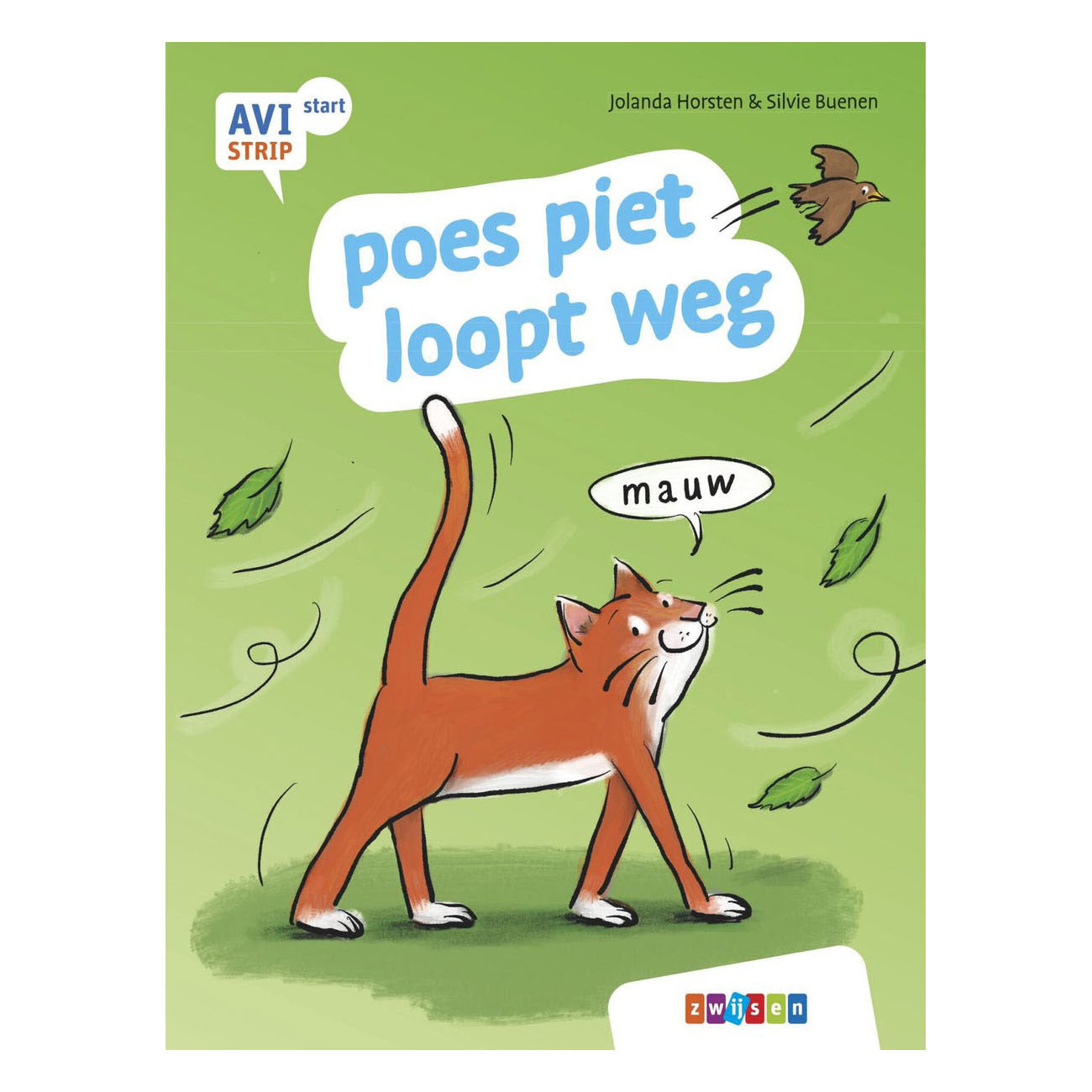 Le chat Piet des éditeurs Wpg s'enfuit - avi commence la bande dessinée