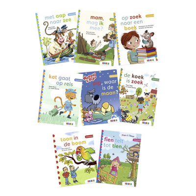 Package éditeurs Wpg pour la lecture des tout-petits - 8 titres - avi start