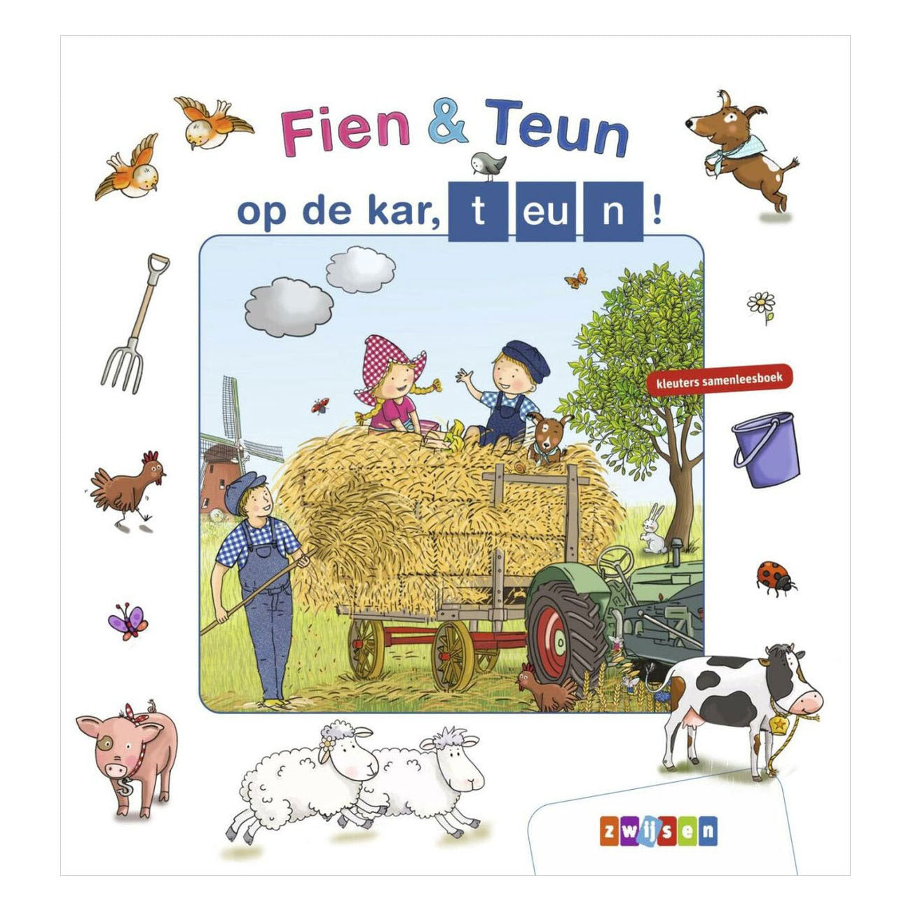 Livre fien et teun et le chariot