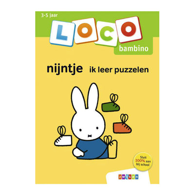 WPG Publishers Loco Bambino Miffy J'apprends à faire des puzzles