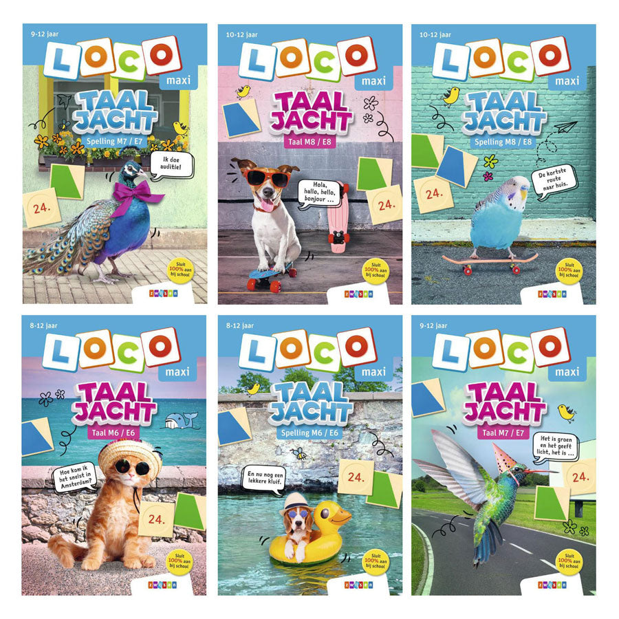 WPG Publishers Loco Maxi Package Language Hunt - 6 titres