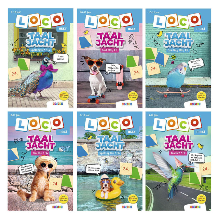 WPG Publishers Loco Maxi Package Language Hunt - 6 titres