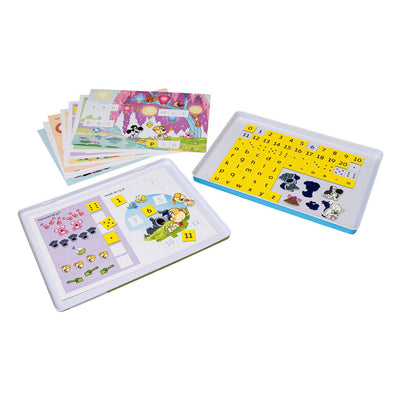 Woezel et pip woezel pip boîte à lettres et chiffres magnétique
