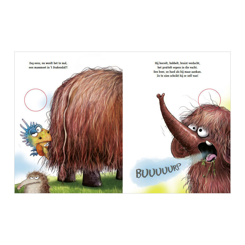 Slurf oopsiepoepsie et le livre cartonné du mammouth qui éructe
