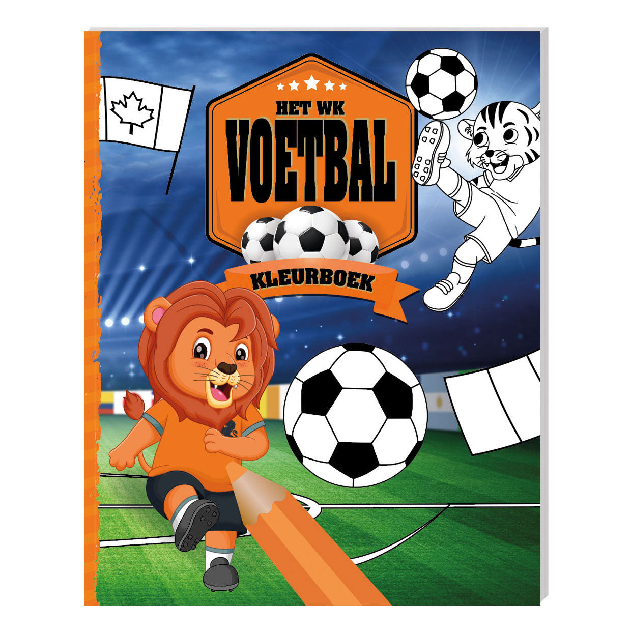 Coupe du monde de football 2026 - livre de coloriage